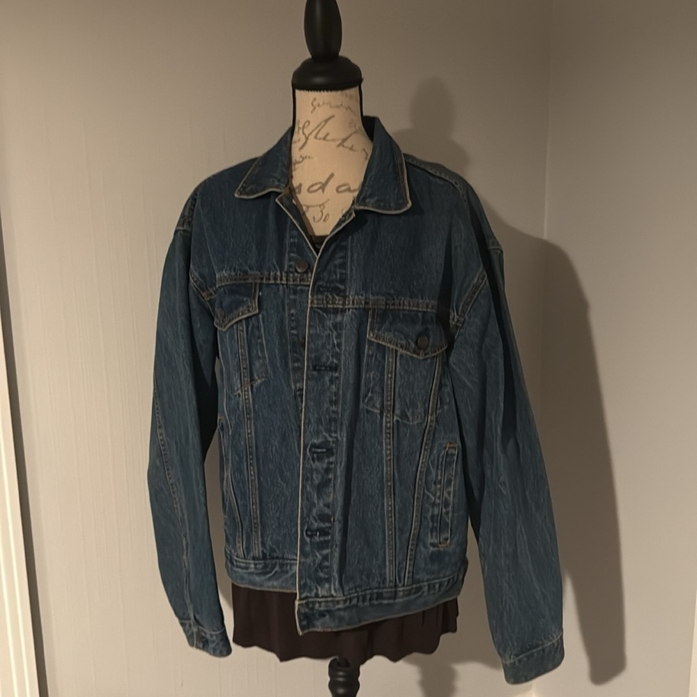 Hard Rock Cafe London Rare Denim Jacket Large Excellent Condition - Picture 4 of 7